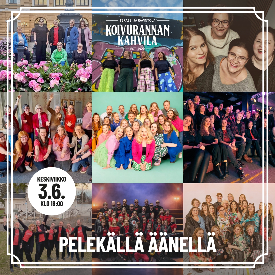 Pelekällä äänellä - laulufestarit 2026